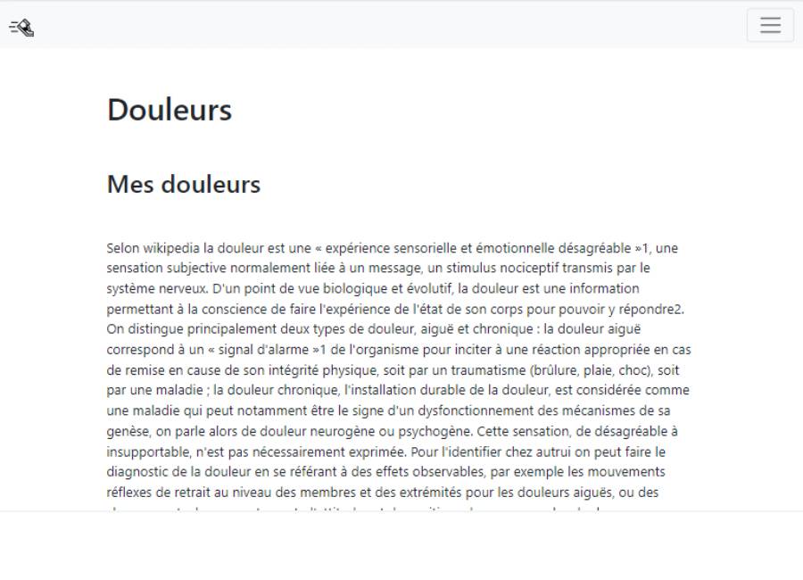 site sur ma perte de poids