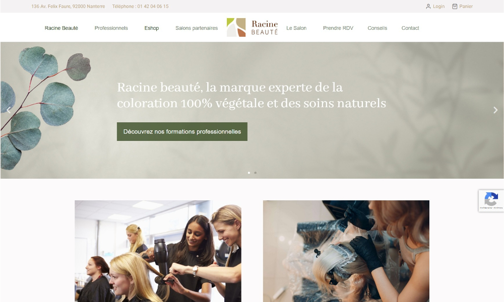 intégration d'une page web