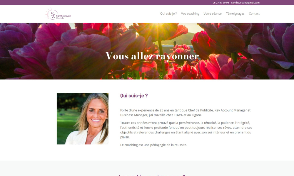 intégration d'une page web